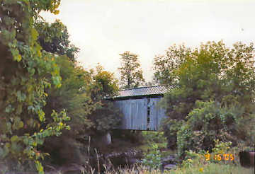 Quinlan Bridge. Photo by Liz Keating, September 15, 2005
